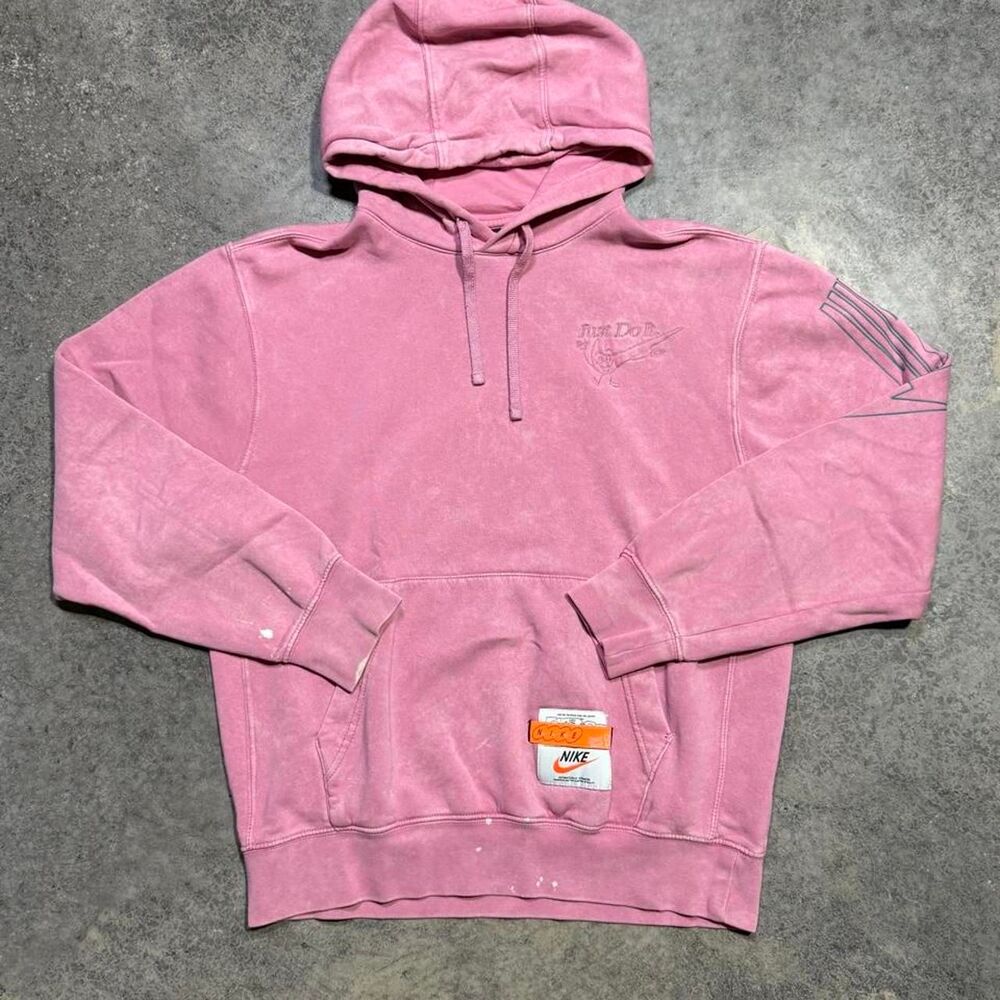 Nike Men's Pink Hoodie